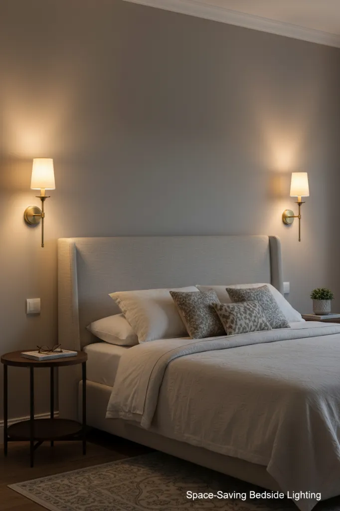 Classic Wall Sconce - Bedroom Installation.webp
