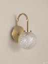 Antique Gold Wall Sconce OFF Side - Luxora.webp