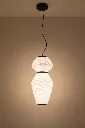 Pleated Pendant Lamp Installation.webp