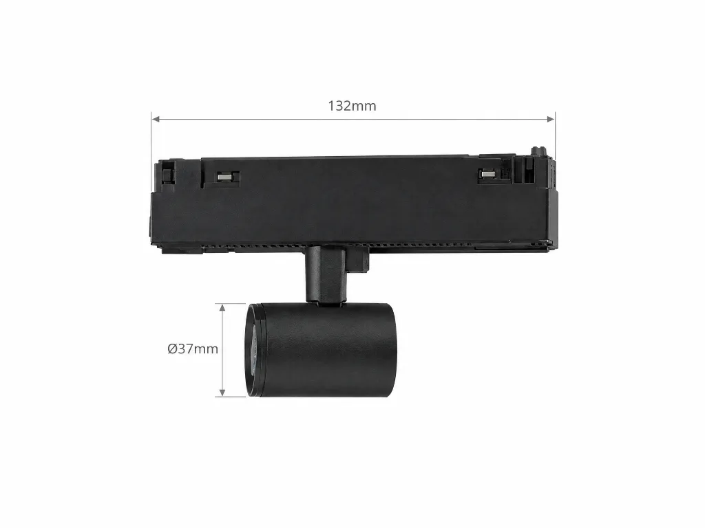LXT-154 Side-Profile Technical Dimension Sheet 132mm Ø37mm.webp