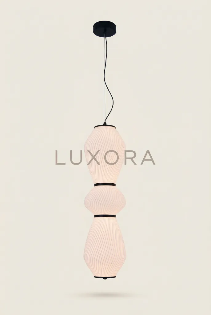 Multi-Segment Pendant Lamp Three-Quarter Angle.webp