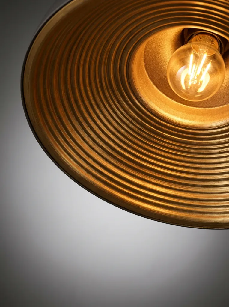Dome Pendant Light Detail Close-up.webp