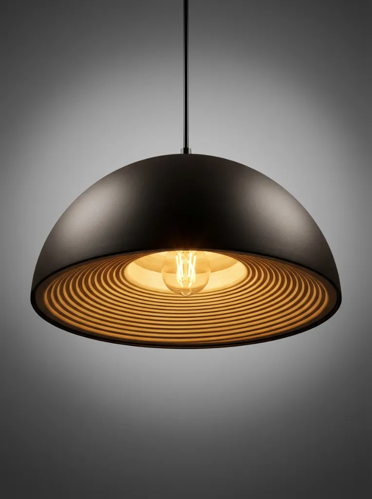 Dome Pendant Light Studio Front.webp