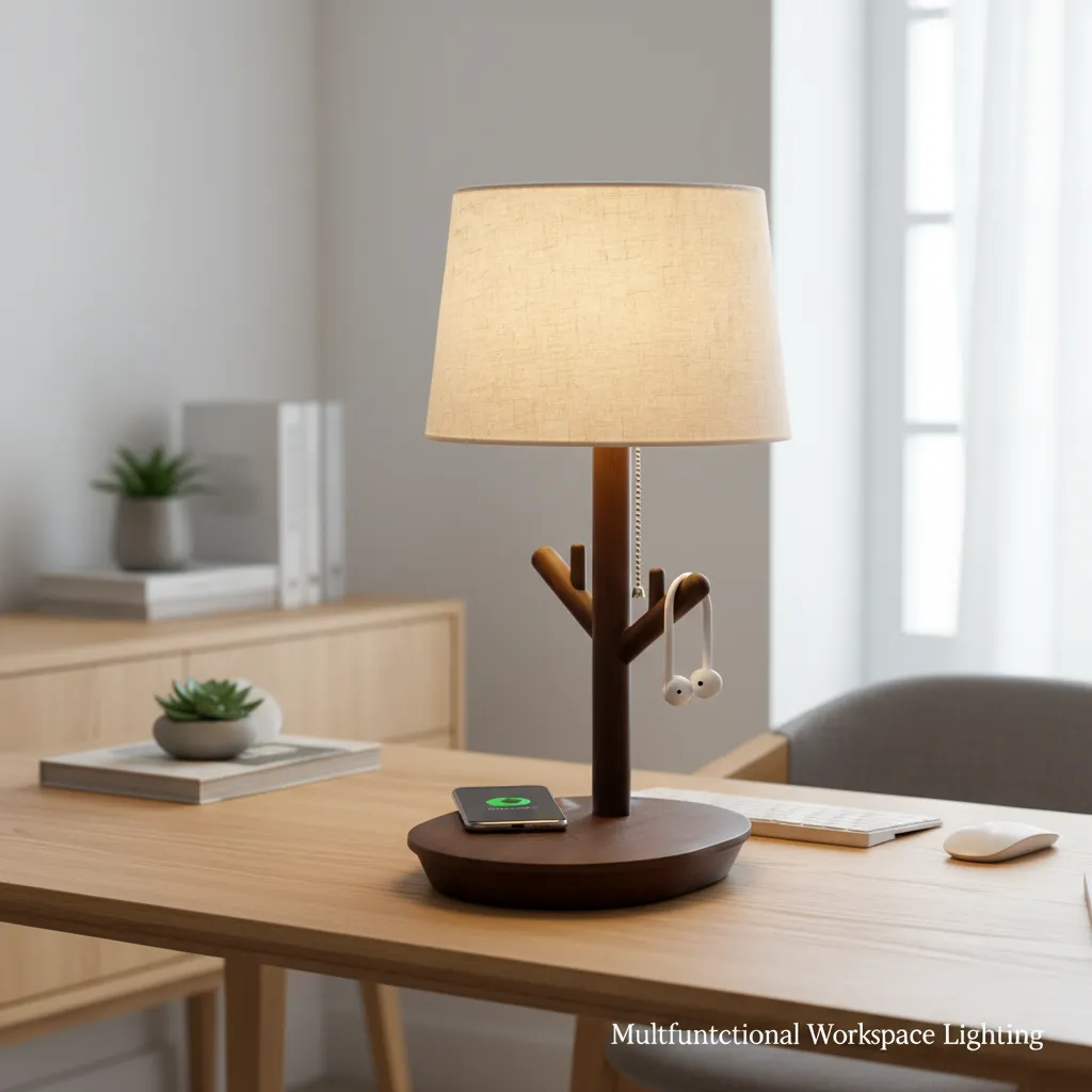Modern Table Lamp - Home Office Installation.webp