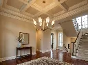 Antique Brass Chandelier Entryway.webp