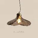 Wavy Pendant Lamp Three-Quarter Angle.webp