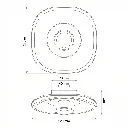 Organic Pendant Lamp Technical Drawing.webp