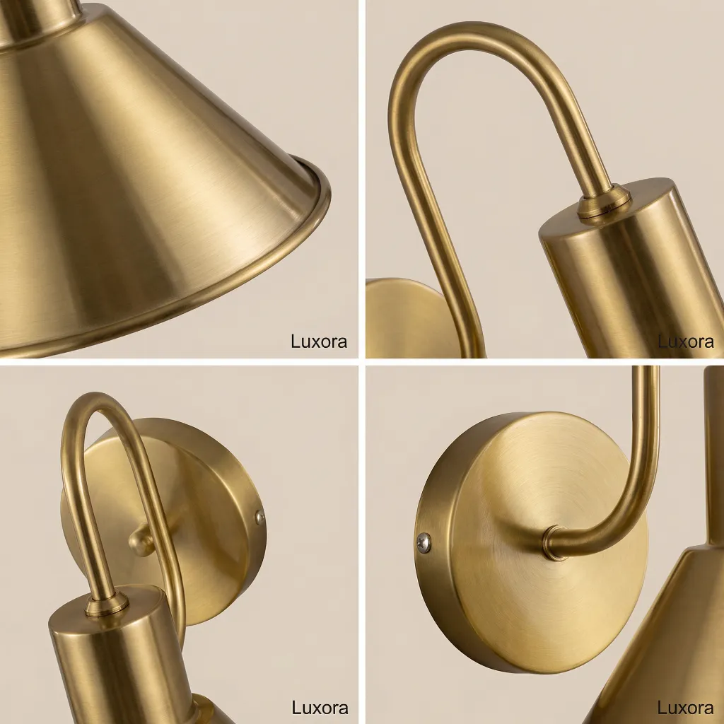Conical Wall Sconce Detail Shot.webp