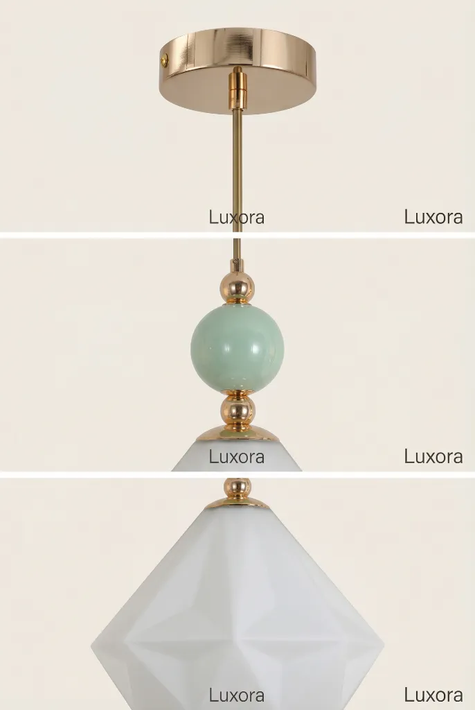 Geometric Pendant Lamp Detail Shot.webp