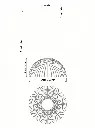 Black Fluted Pendant Lamp Technical Drawing.webp