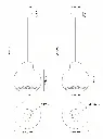 Red and White Cylindrical Pendant Lamp Technical Drawing.webp