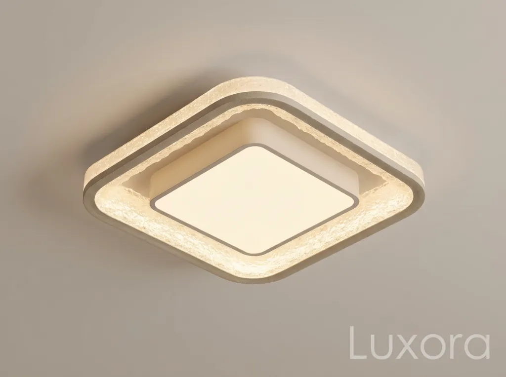 Square Ceiling Light 45 Degree.webp