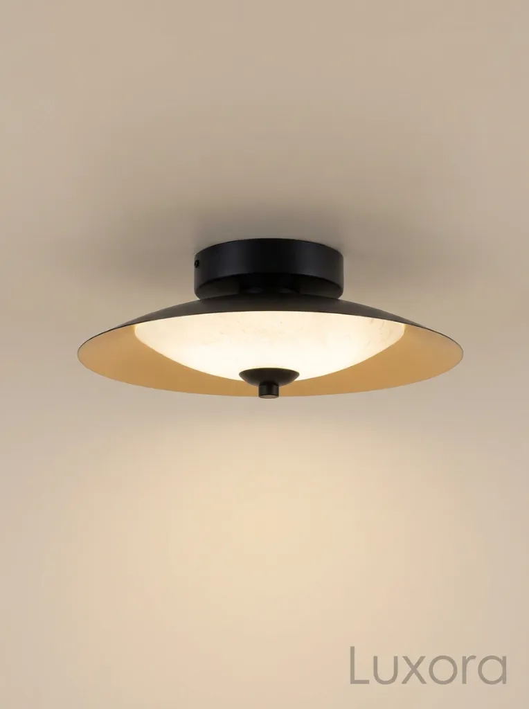 Black Gold Ceiling Light Centered Hero.webp