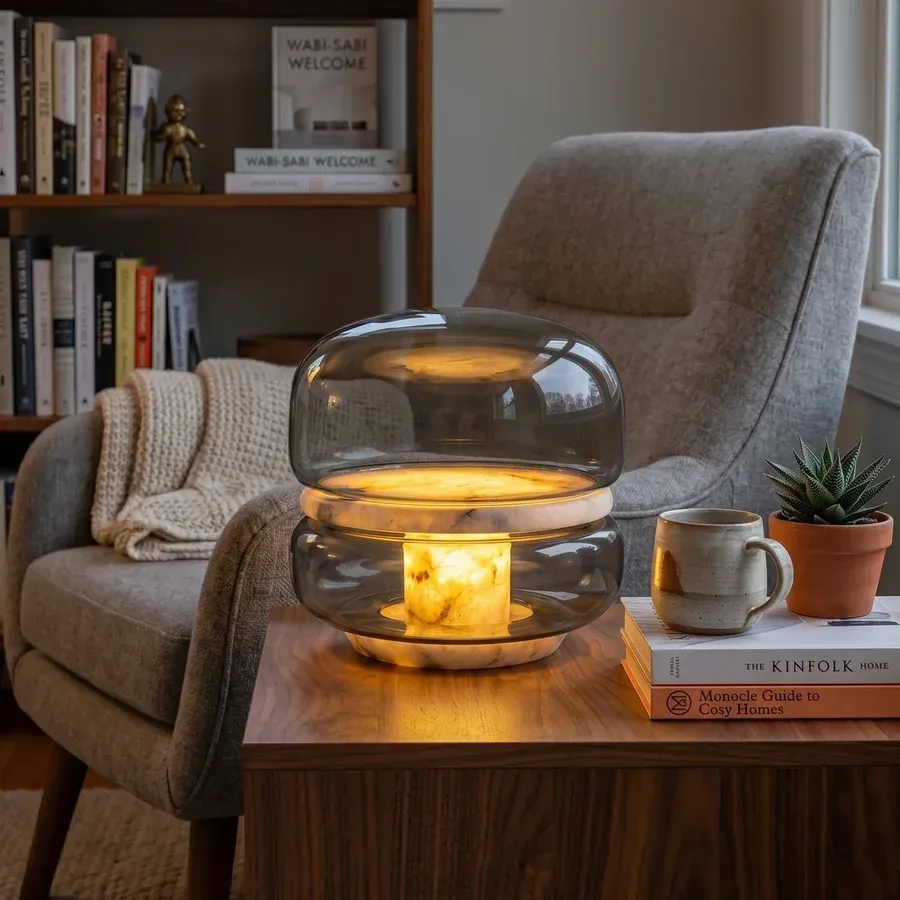 alabaster-glass-table-lamp-Vidirlighting-armchair-reading-nook.webp