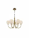 Antique Gold Chandelier White Background.webp
