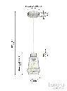 Nickel Pendant Light Technical Dimensions.webp