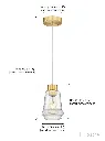 Geometric Pendant Light Technical Dimensions.webp