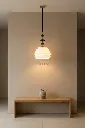 Wavy Pendant Lamp Installation.webp