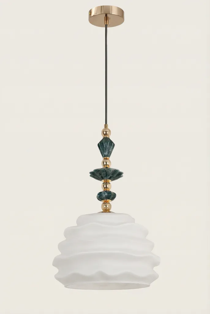 Wavy Pendant Lamp Close-Up Detail No Bottom Ring.webp