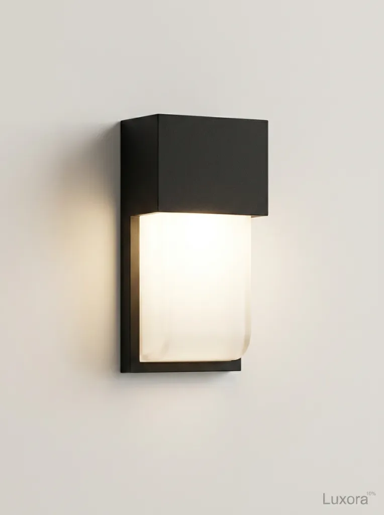 Outdoor Wall Light ON - Luxora.webp