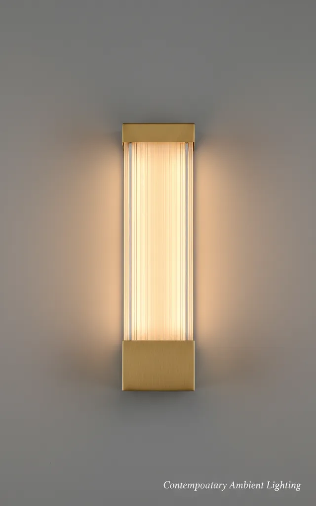 Modern Wall Sconce - Studio Front View.webp
