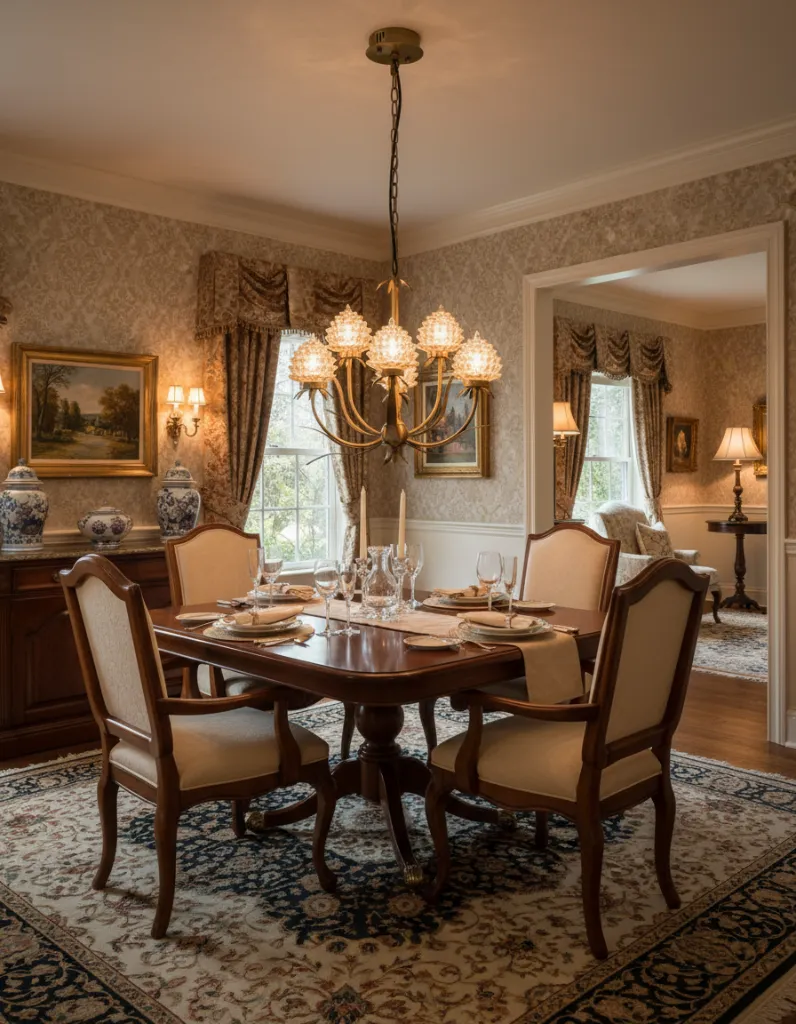 Onsite View - Traditional Dining Room.webp