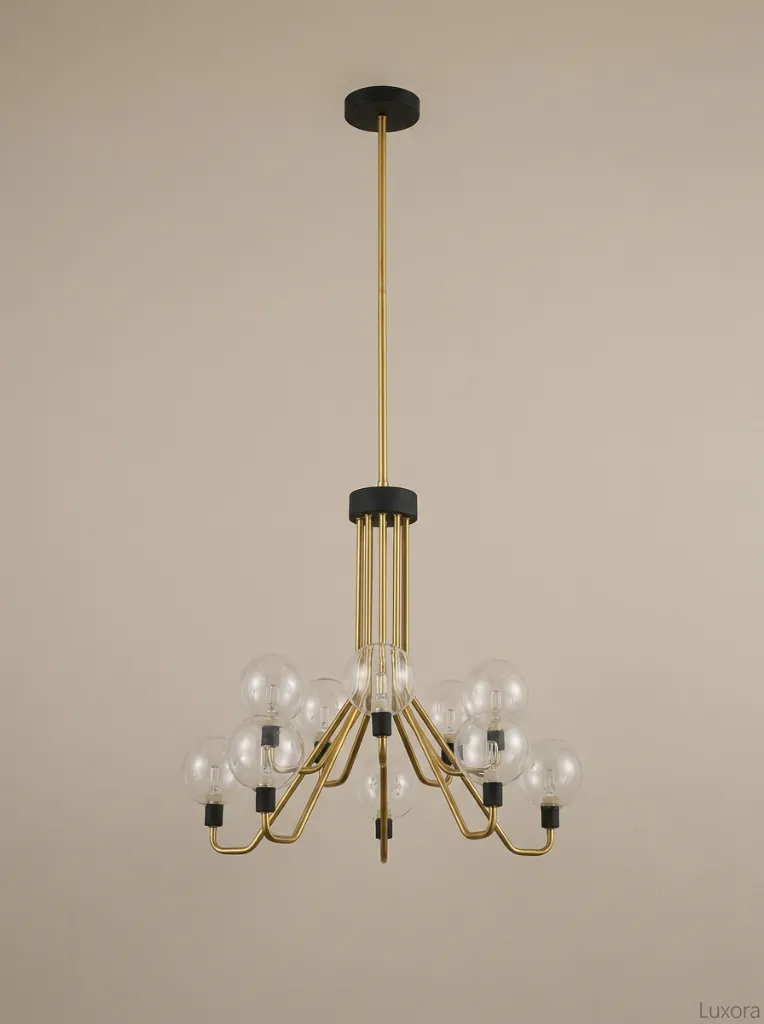 Modern Chandelier OFF Side - Luxora.webp
