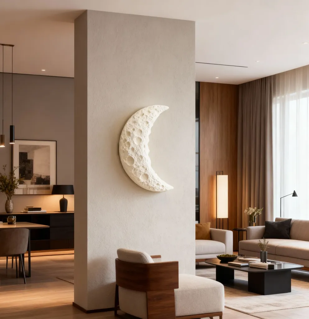 MOON Wall Sconce Living Room.webp