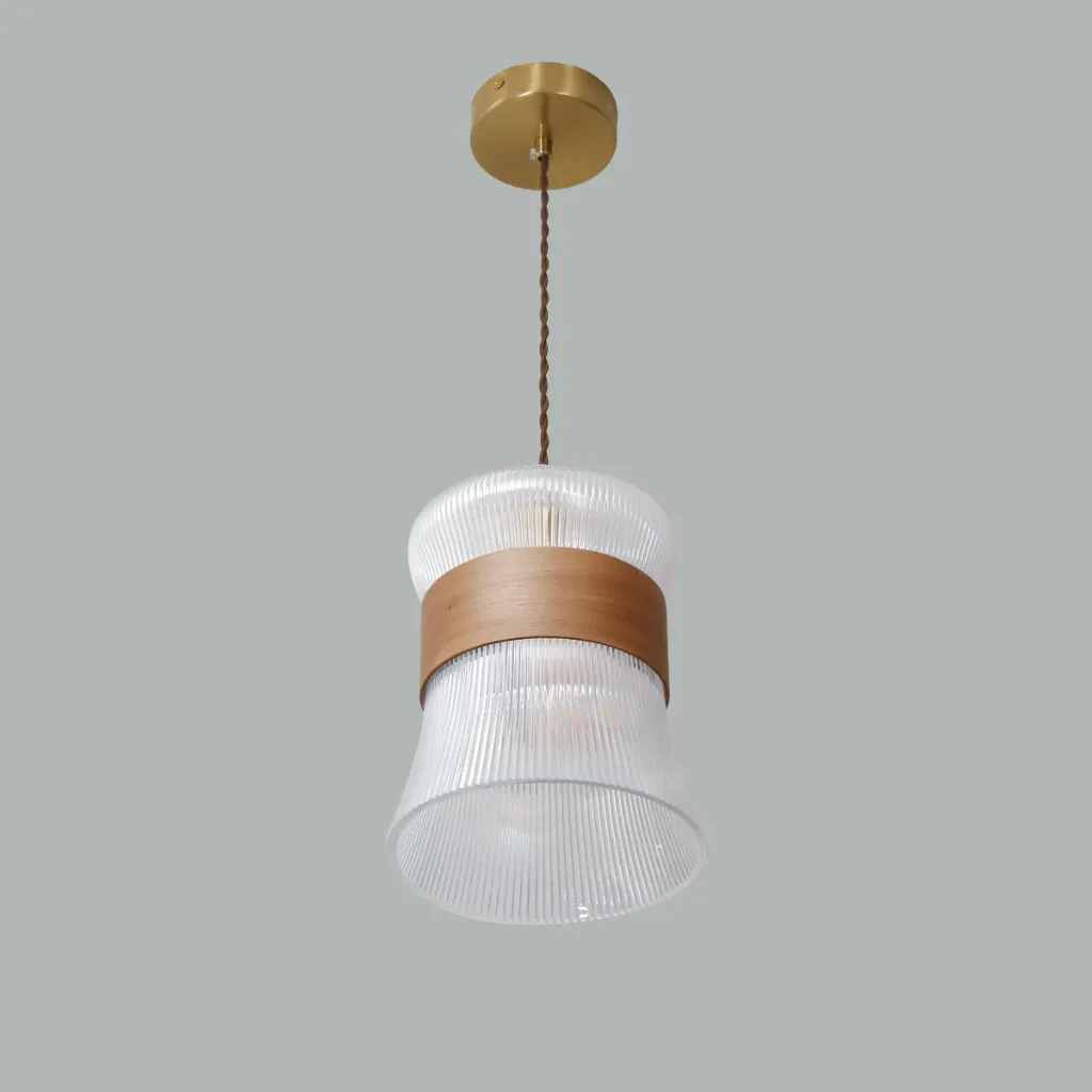 Wooden Gaze Pendant Light