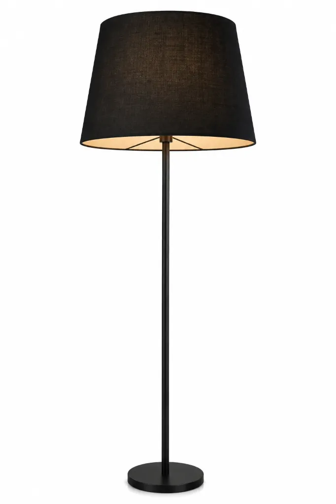 BLACK FLOOR LAMP